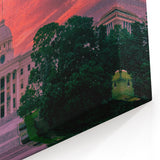 Alabama Landscape Prints Capitol Sunset – Majestic Southern Architecture Art