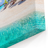 Bora Bora Paradise Beach Canvas - Tropical Resort Art