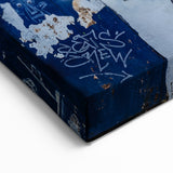 Urban Tel Aviv Street Art Print - Colorful Graffiti Wall Design