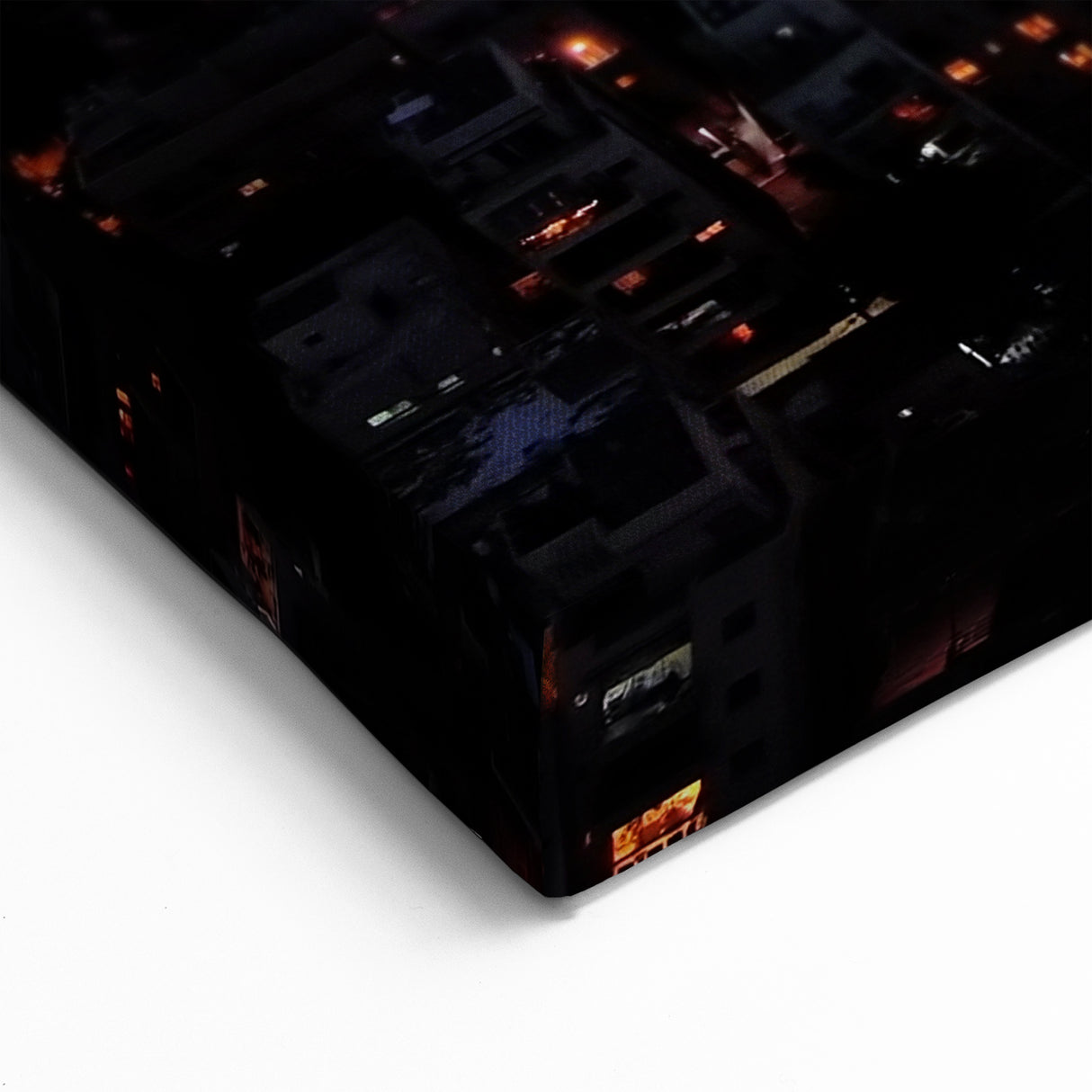 Night Cityscape of Tel Aviv - Vibrant Skyline Wall Art Print