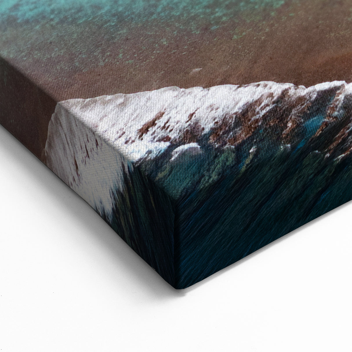 Panoramic Bora Bora Lagoon Canvas - Aerial Island Art