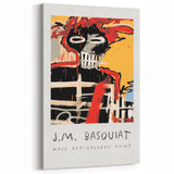 Avant-Garde Basquiat Artwork | Jean-Michel Basquiat Graffiti Art on Canvas