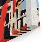 Avant-Garde Basquiat Artwork | Jean-Michel Basquiat Graffiti Art on Canvas