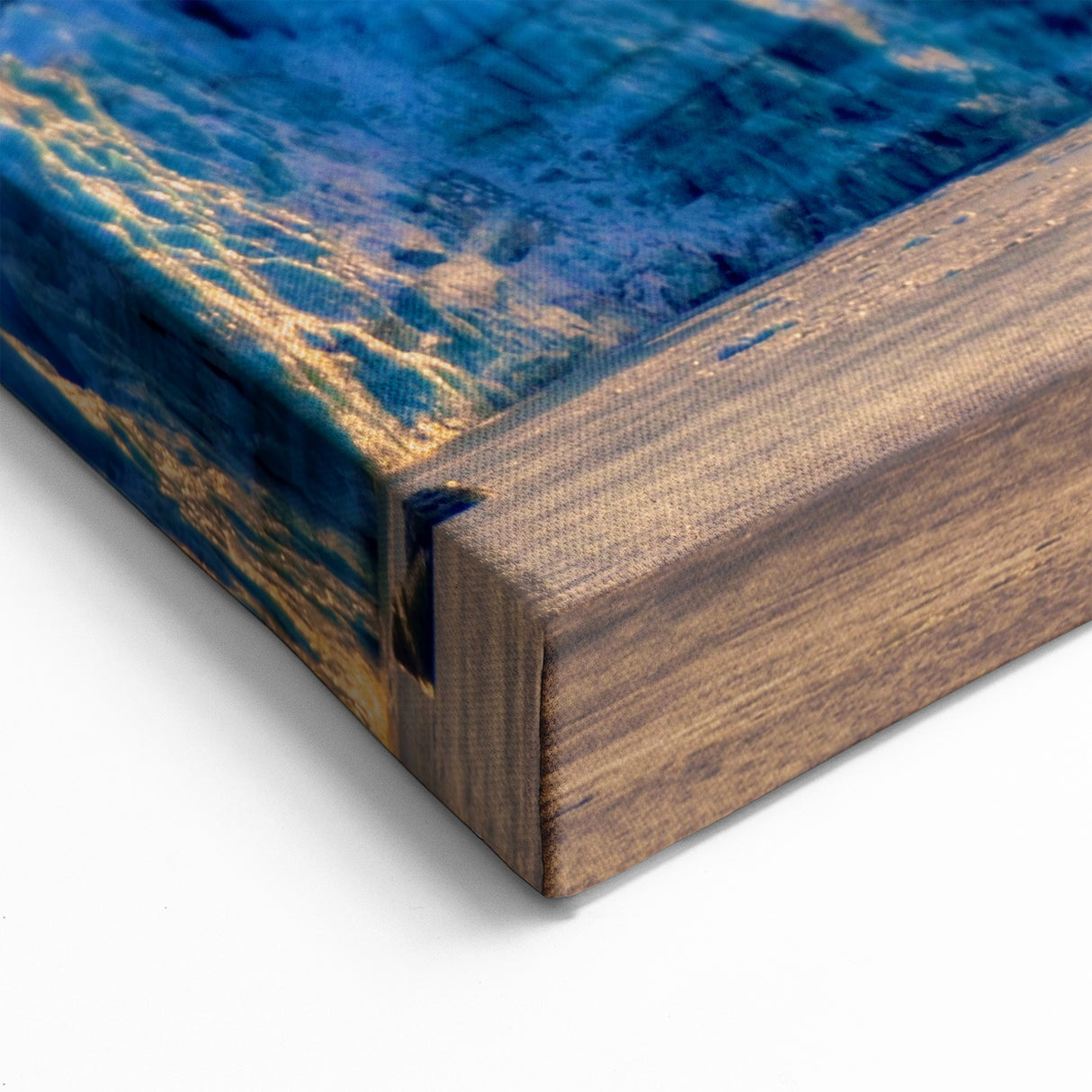 Scenic Alaska Wall Art - Glaciers and Sunset Mountains Landscape Print