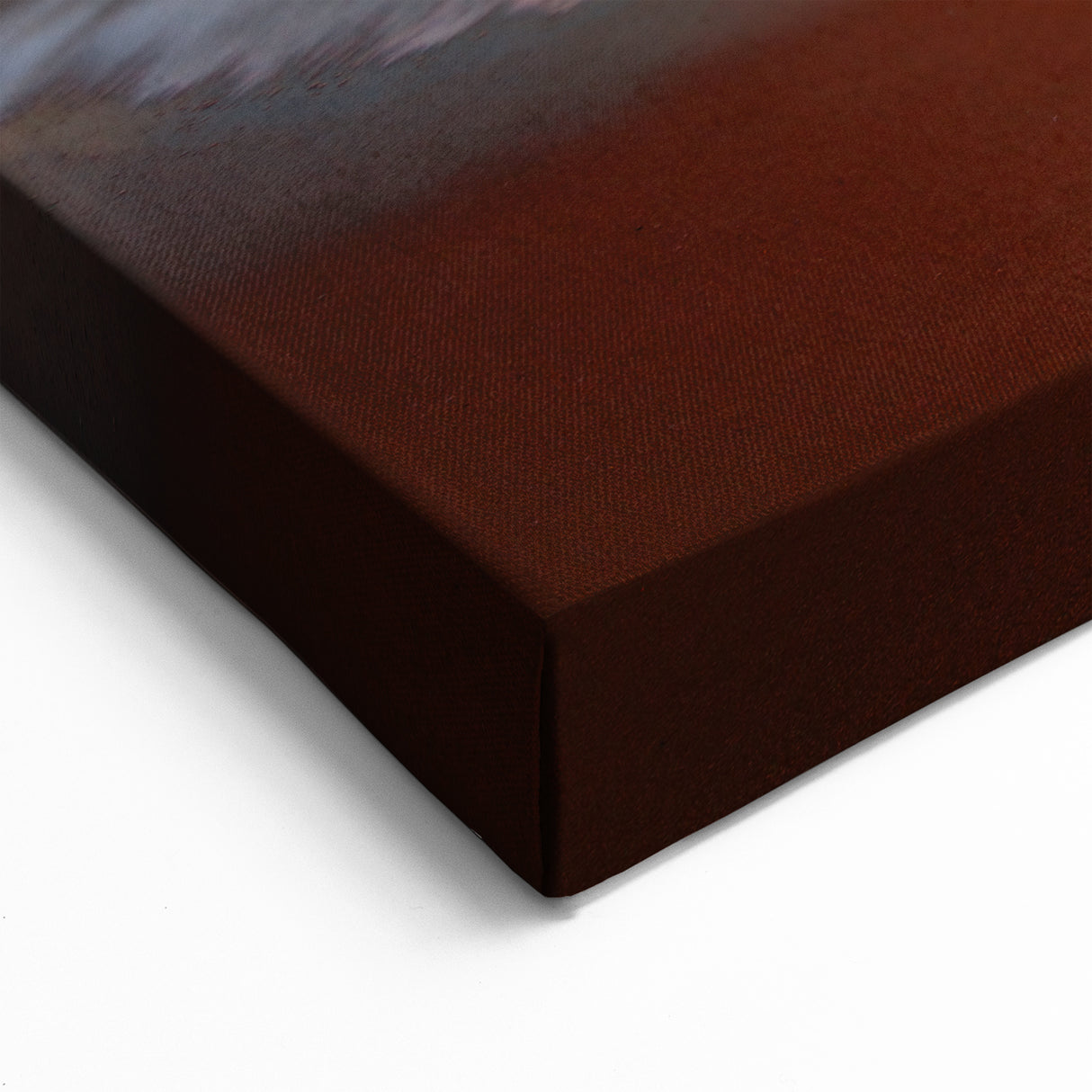 Fiery Beach Sunset Art - Vivid Bora Bora Seascape Print