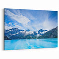Scenic Alaska Wilderness - Blue Glacial Waters and Mountains Wall Art