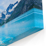 Scenic Alaska Wilderness - Blue Glacial Waters and Mountains Wall Art
