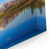 Alaska Landscape Art - Mountain Reflections in Wilderness Wall Print