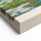 Claude Monet Wall Art - The Japanese Footbridge, 1899 Canvas Print