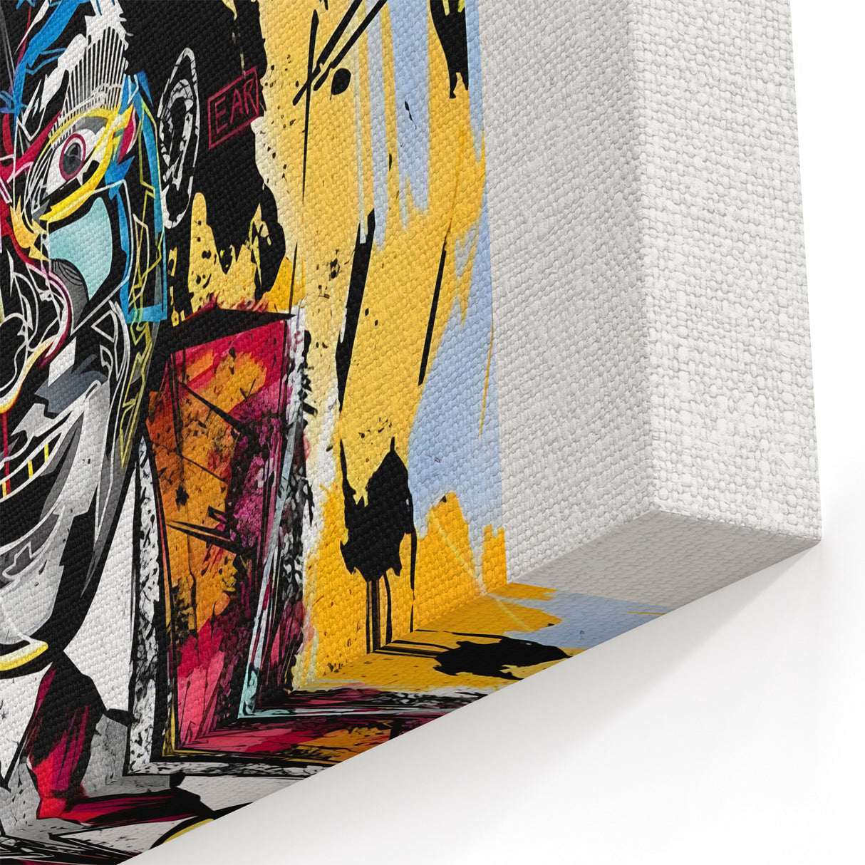 Jean-Michel Basquiat Prints | Contemporary Basquiat Graffiti Canvas Art