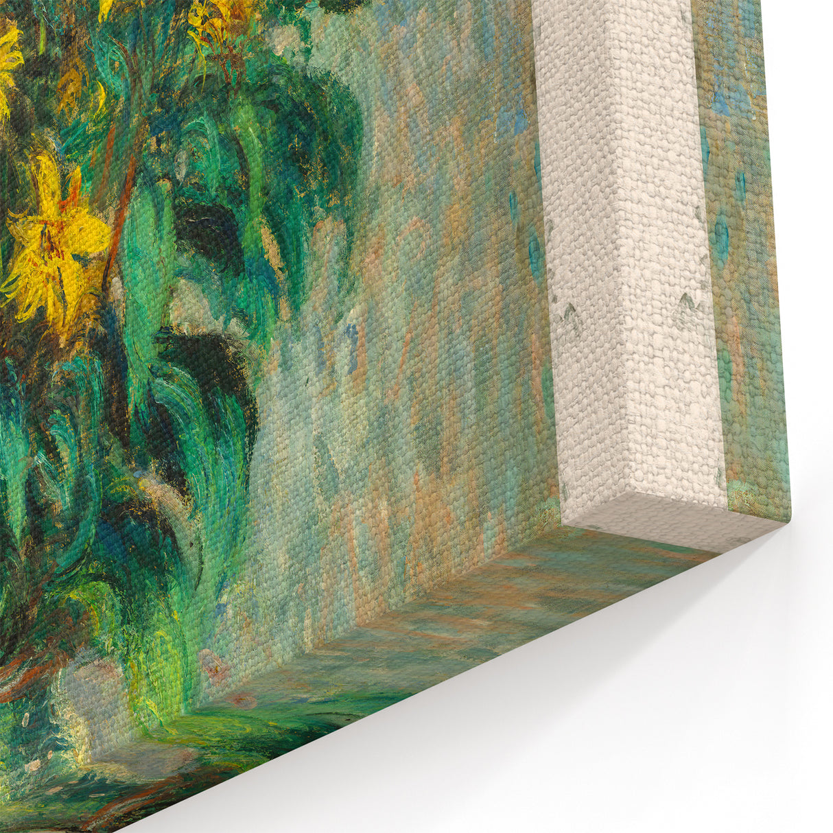 Claude Monet Wall Art - Jerusalem Artichoke Flowers, 1880 Canvas Print