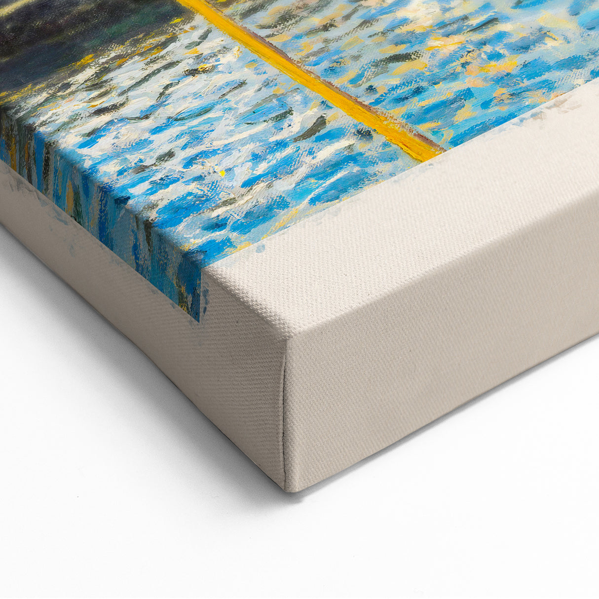 Claude Monet Wall Art - The Bridge at Argenteuil, 1874 Canvas Print