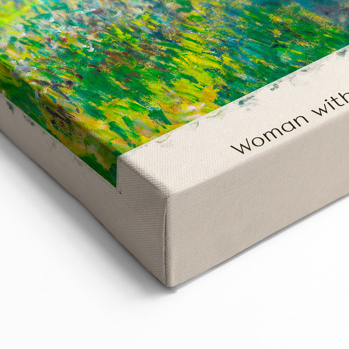 Claude Monet Wall Art - Woman with a Parasol, 1875 Canvas Print