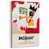 Basquiat Wall Art - Jean-Michel Basquiat Prints - Trumpet Canvas Decor