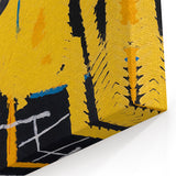 Basquiat Wall Art - Jean-Michel Basquiat Prints - Cabeza 1984 Canvas Decor