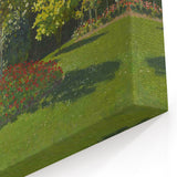 Claude Monet Wall Art - Woman in the Garden, 1867 Canvas Print