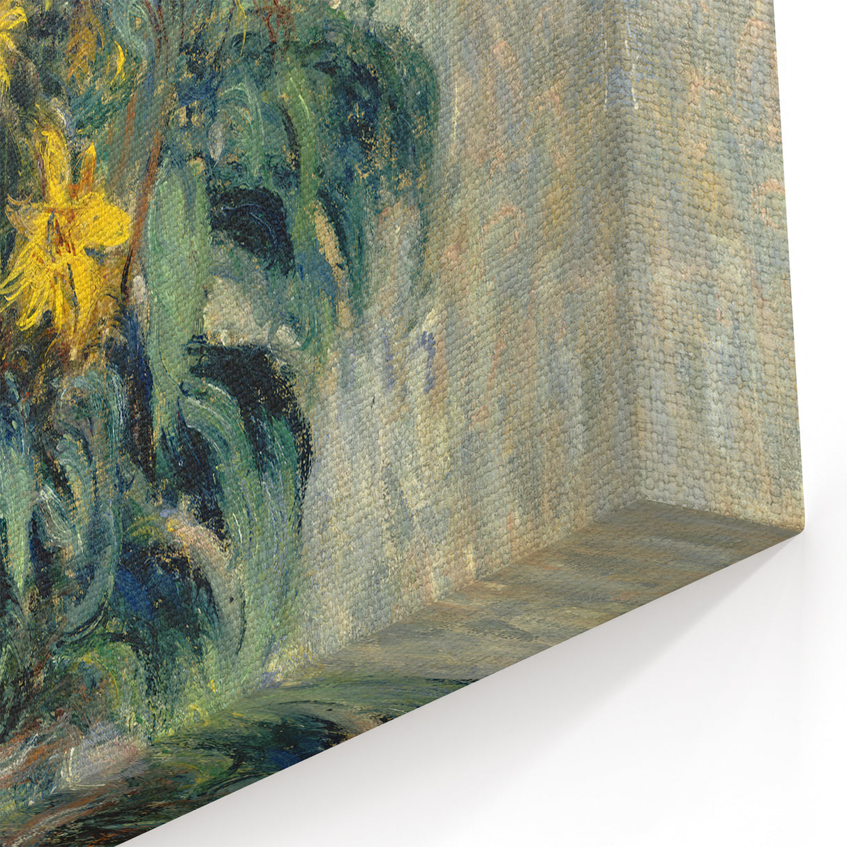 Claude Monet Wall Art - Jerusalem Artichoke Flowers, 1886 Canvas Print