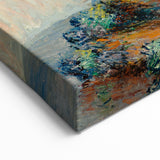 Claude Monet Wall Art - Jerusalem Artichoke Flowers, 1886 Canvas Print