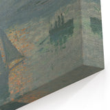 Claude Monet Wall Art - Impression, Sunrise, 1872 Canvas Print