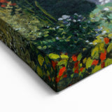 Claude Monet Wall Art - Garden at Sainte-Adresse, 1867 Canvas Print