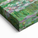 Claude Monet Wall Art - The Japanese Footbridge, 1899 Canvas Print