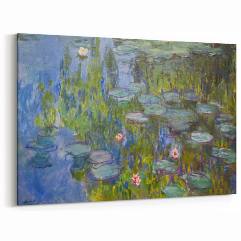 Claude Monet Wall Art - Water Lilies, 1916 Canvas Print
