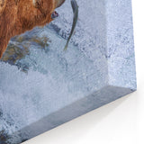 Alaskan Nature Photography - Brown Bear Fishing in Wilderness Wall Art