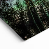 Aurora Borealis Alaska Wall Art - Northern Lights Wilderness Night Sky