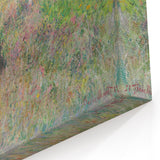 Claude Monet Wall Art - Cliff Walk at Pourville, 1882 Canvas Print