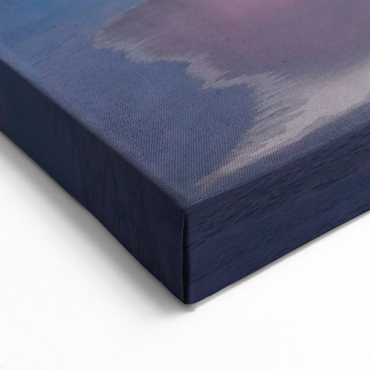 Alaska Winter Wall Art - Sunset Reflections Over Frozen River Landscape