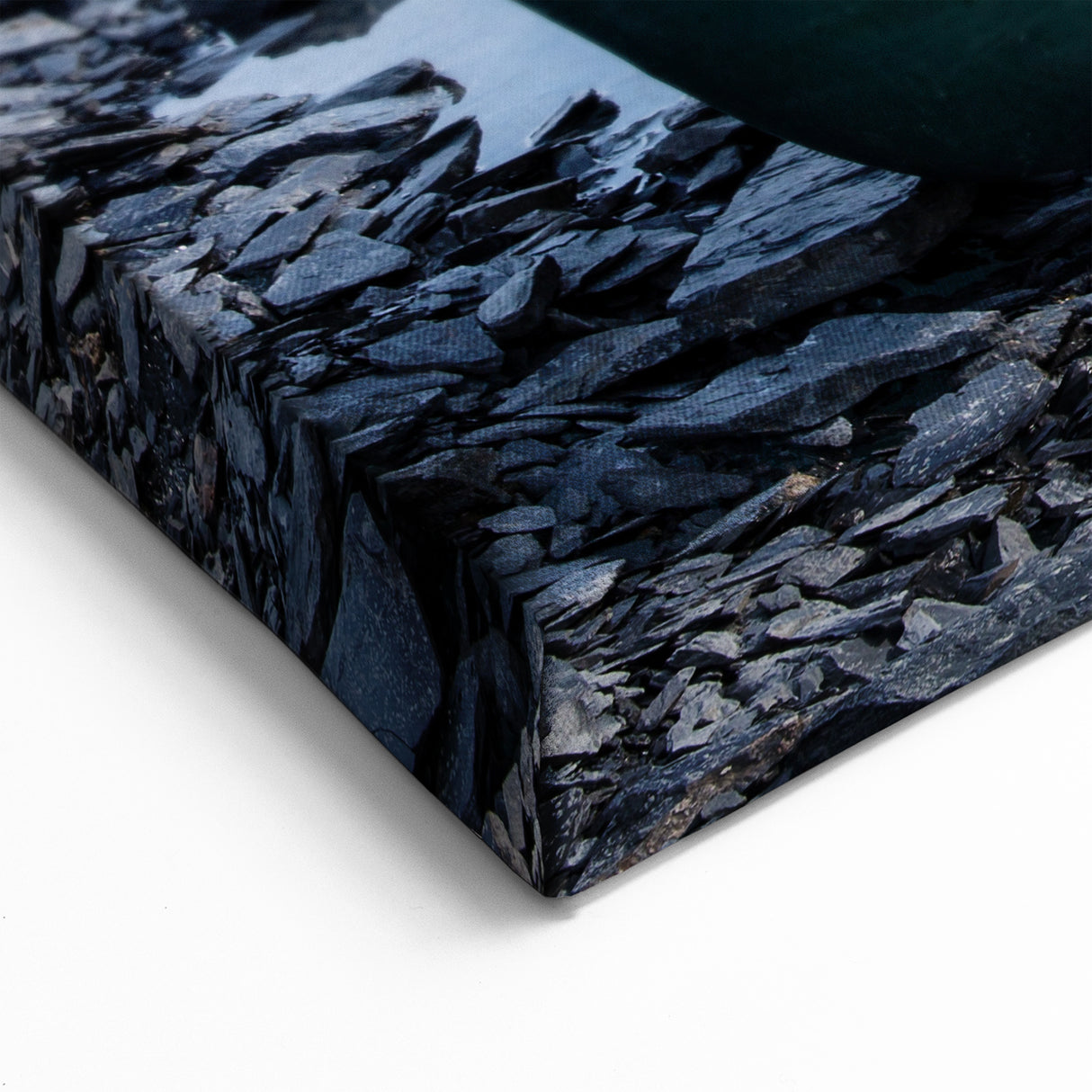 Alaska Canoe Adventure Wall Art - Mountain and Glacier Reflection Print