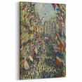 Claude Monet Paintings – The Rue Montorgueil, Celebratory Wall Art