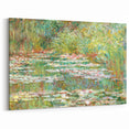 Monet Canvas Prints – Water Lilies Reflection, Iconic Claude Monet Wall Art