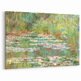 Monet Canvas Prints – Water Lilies Reflection, Iconic Claude Monet Wall Art