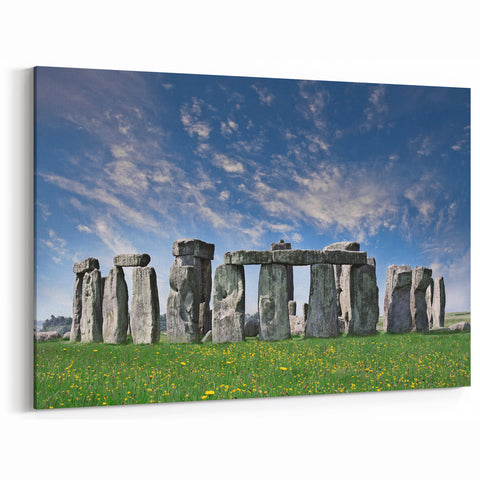 Stonehenge Wall Art - Scenic Stonehenge Canvas Prints