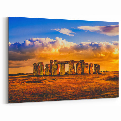 Historic England Wall Art - Scenic Stonehenge Canvas Prints