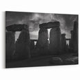 Stonehenge Canvas Prints - Historic England Black and White Art