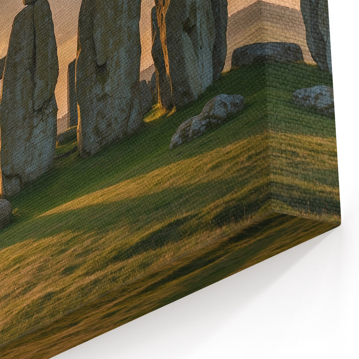 Stonehenge Canvas Prints - Historic England Sunset Landscape