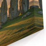 Stonehenge Canvas Prints - Historic England Sunset Landscape