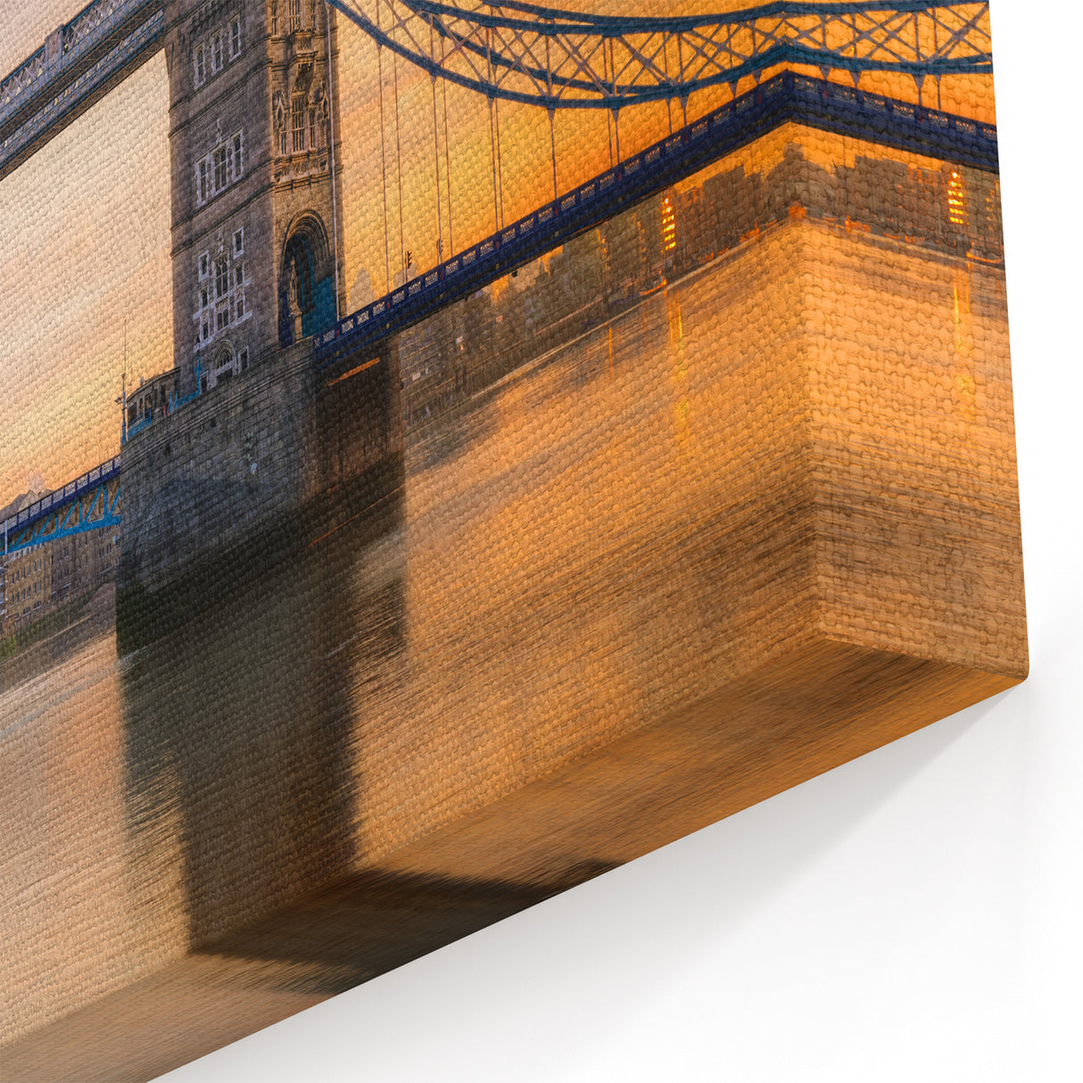 London Skyline Art - Tower Bridge at Sunset