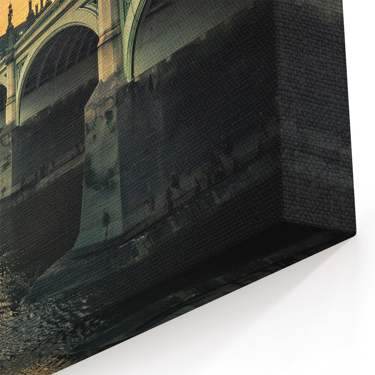 England Scenic Art - Big Ben and Westminster Bridge Sunset