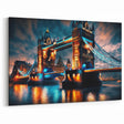 Thames Canvas Prints - Tower Bridge in Electric Night Lights
