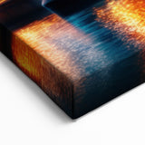 Thames Canvas Prints - Tower Bridge in Electric Night Lights
