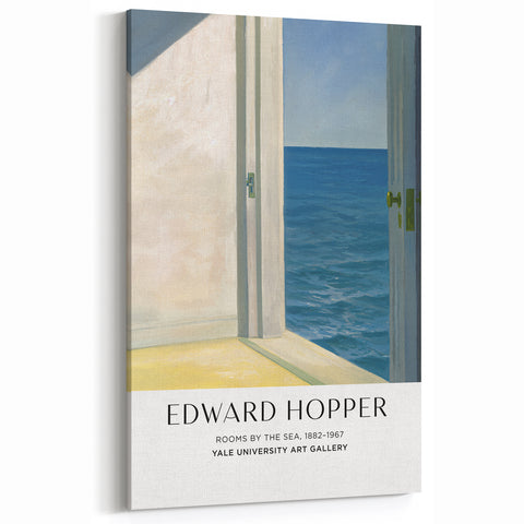 Edward Hopper Art - Rooms by the Sea - Hopper Canvas Wall Art