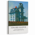 Edward Hopper Art - House by the Railroad - Hopper Canvas Wall Art