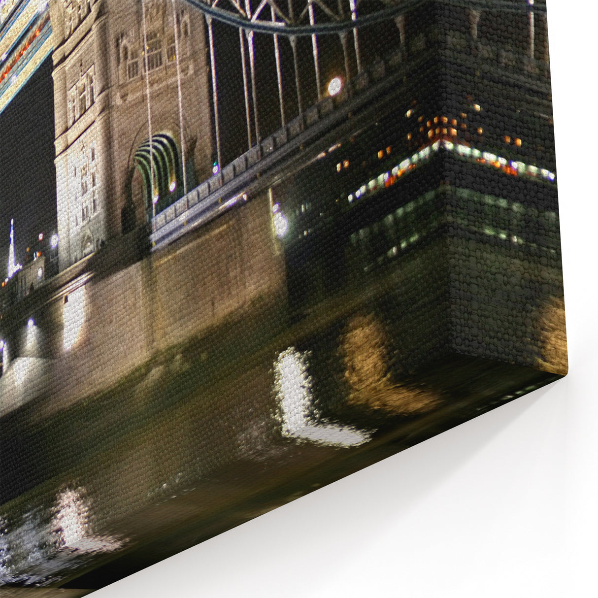 Tower Bridge Art - Iconic London Bridge with Fireworks Display