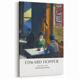 Edward Hopper Art - Chop Suey 1929 - Iconic Hopper Canvas Wall Art