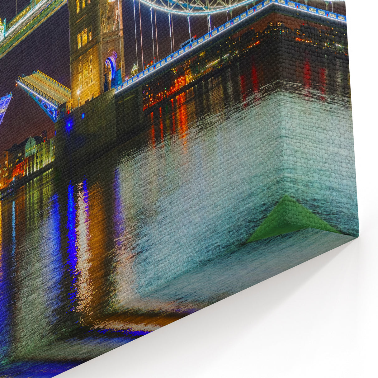 Tower Bridge Wall Art - London Bridge Nighttime Illumination