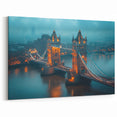 Tower Bridge Art - London Landmark in Misty Morning Atmosphere