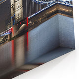 Tower Bridge Wall Art - Panoramic London Bridge at Night